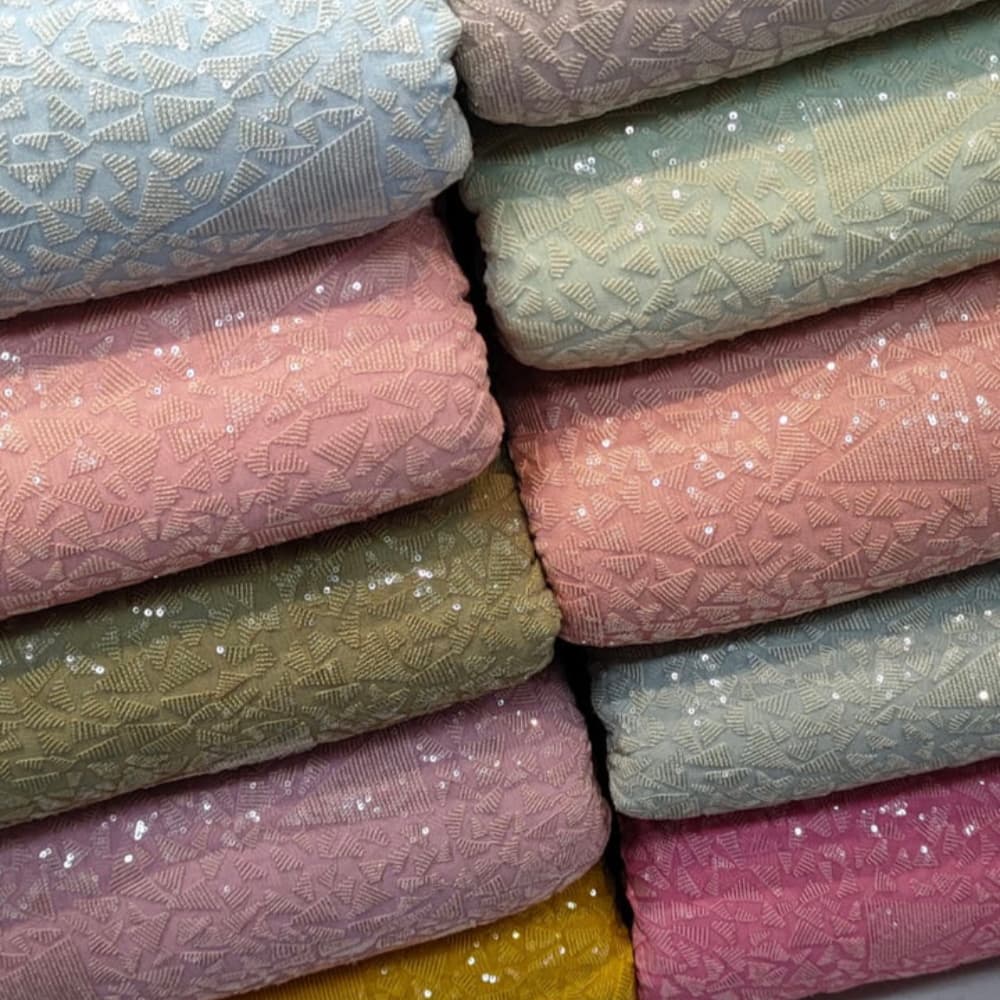 Premium Embroidery Fabric