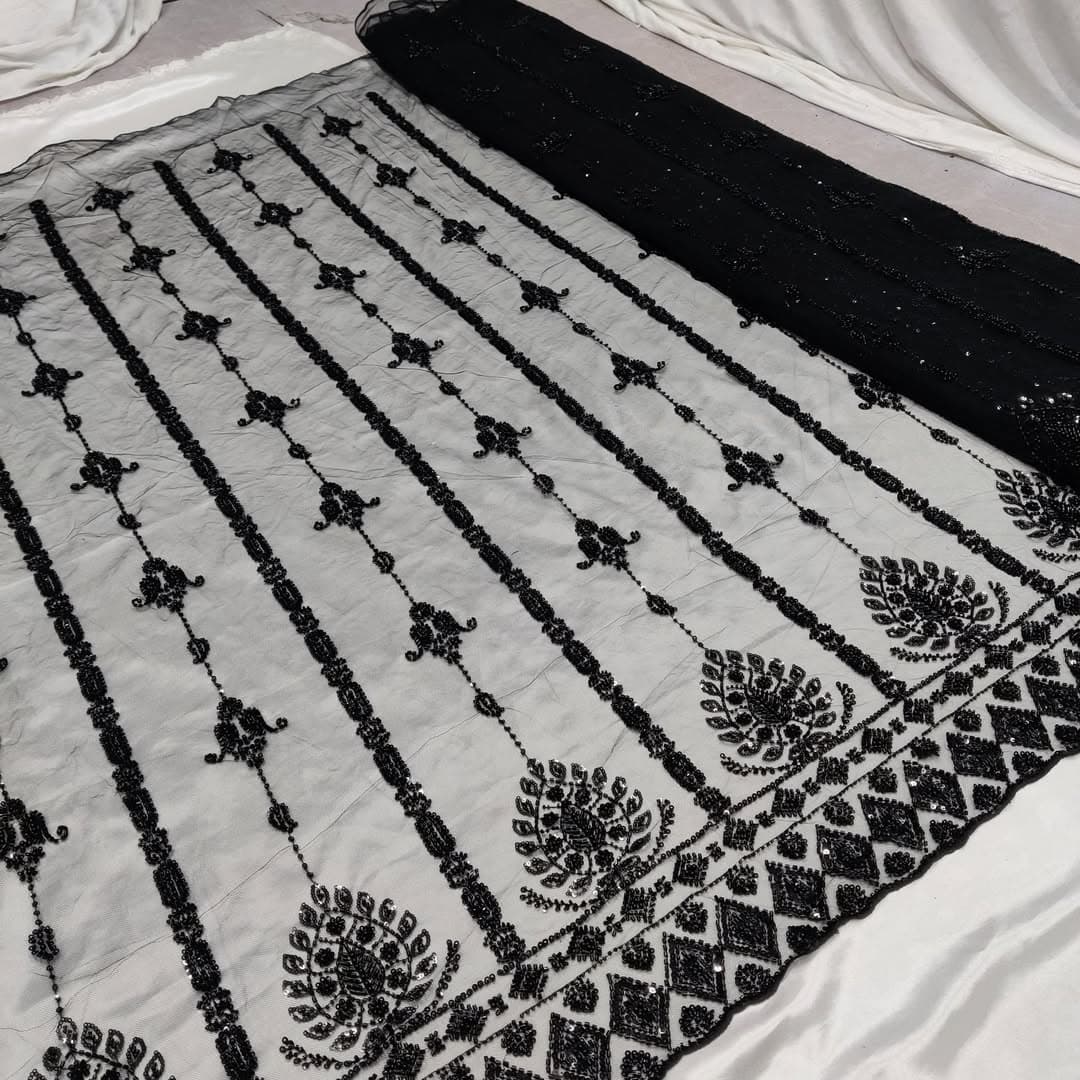 Premium Bridal Embroidery Fabric