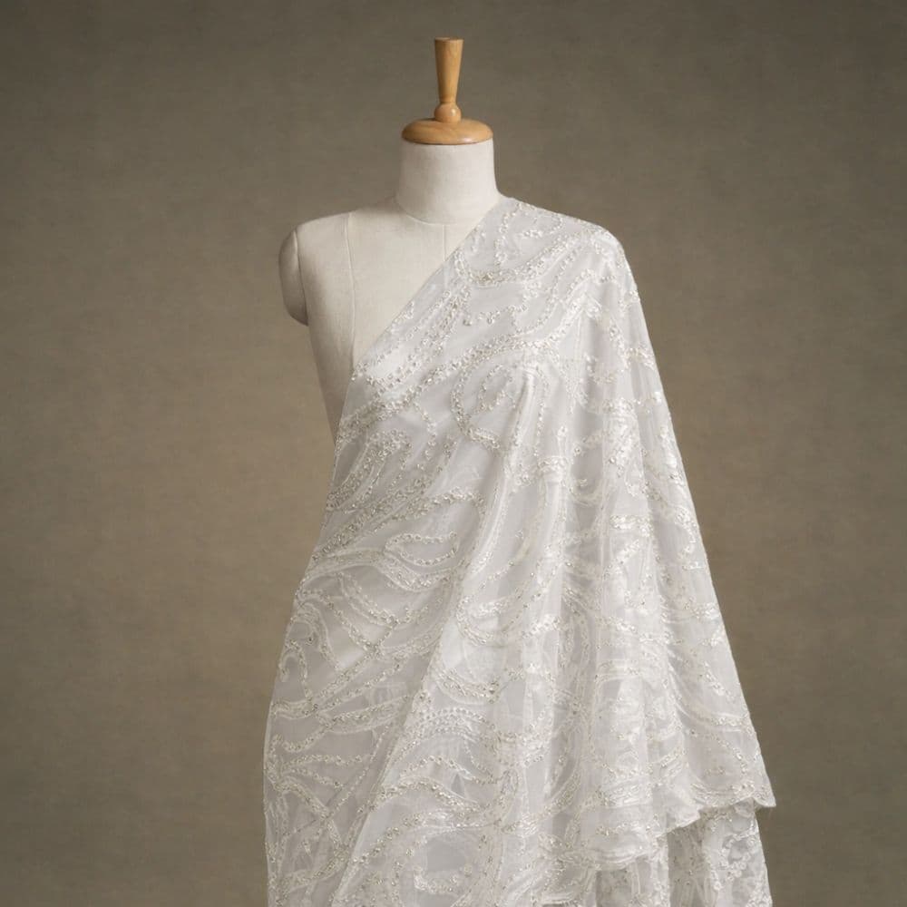 Premium Bridal Embroidery Fabric