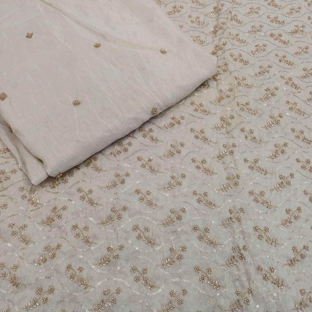 Premium Bridal Embroidery Fabric