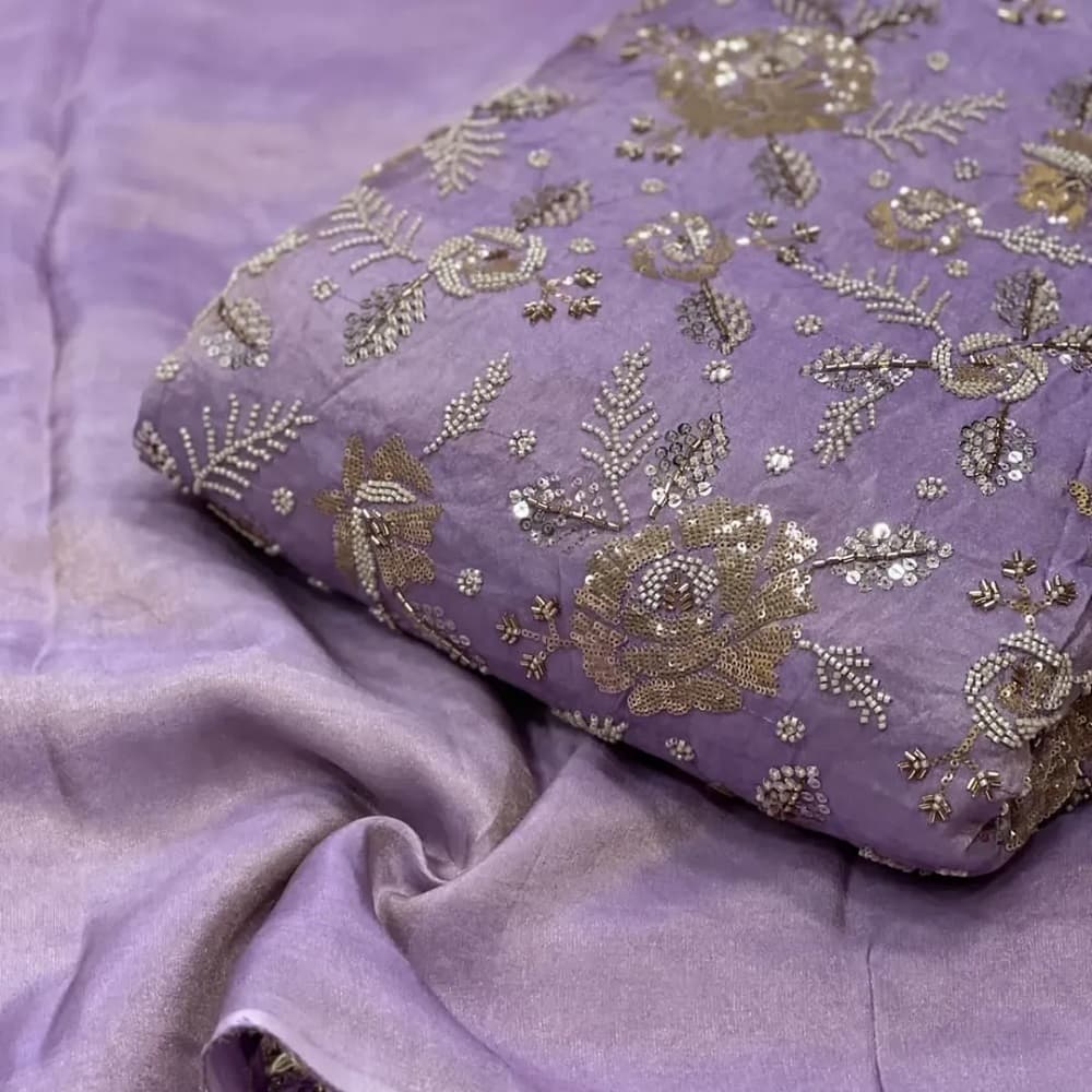 Premium Bridal Embroidery Fabric