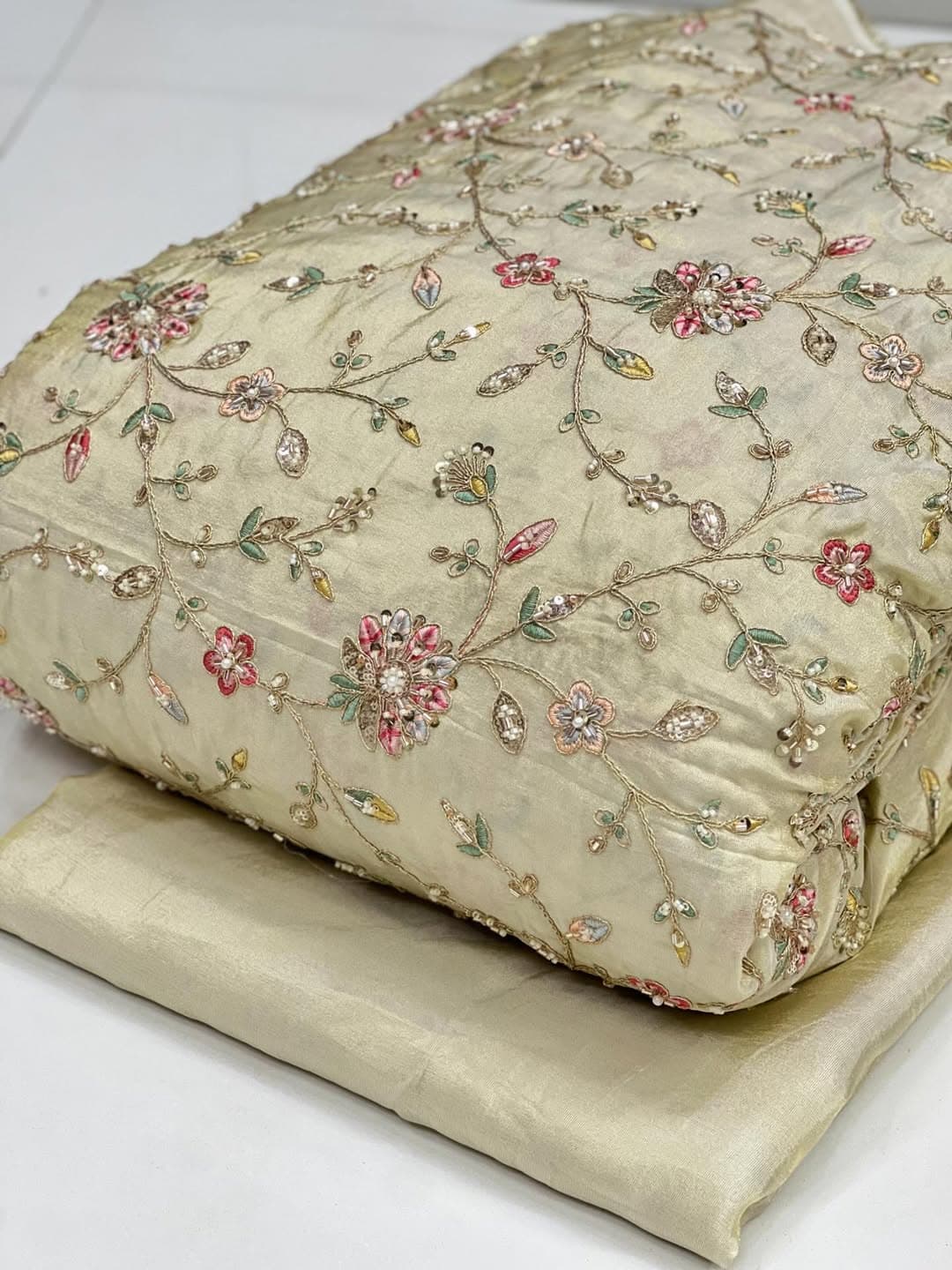 Premium Bridal Embroidery Fabric