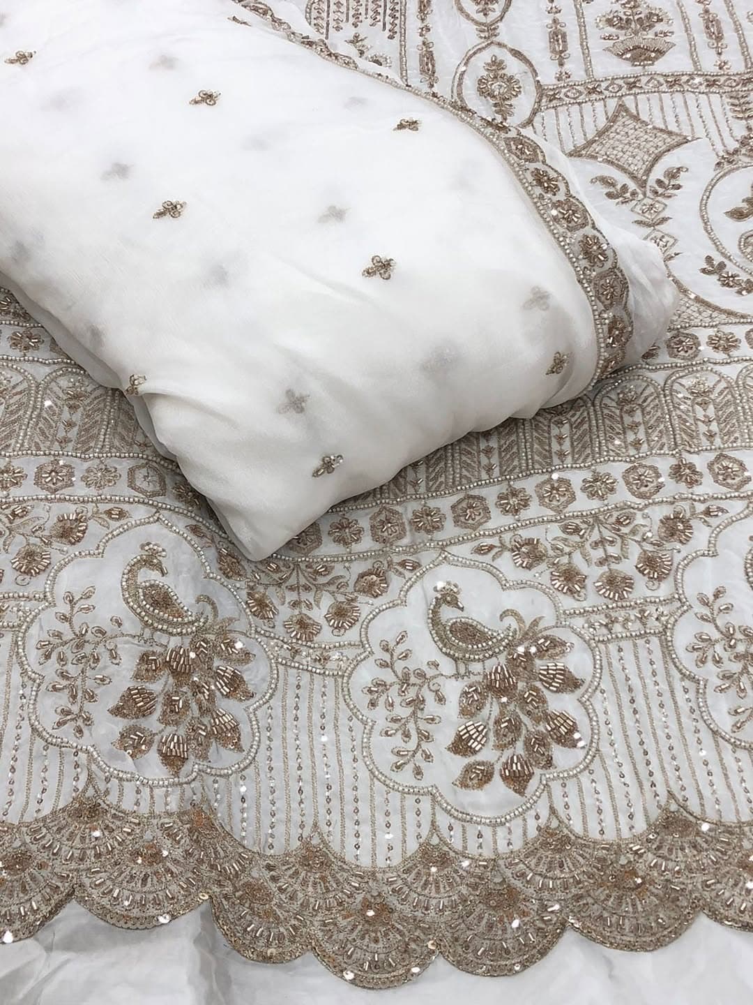 Premium Bridal Embroidery Fabric