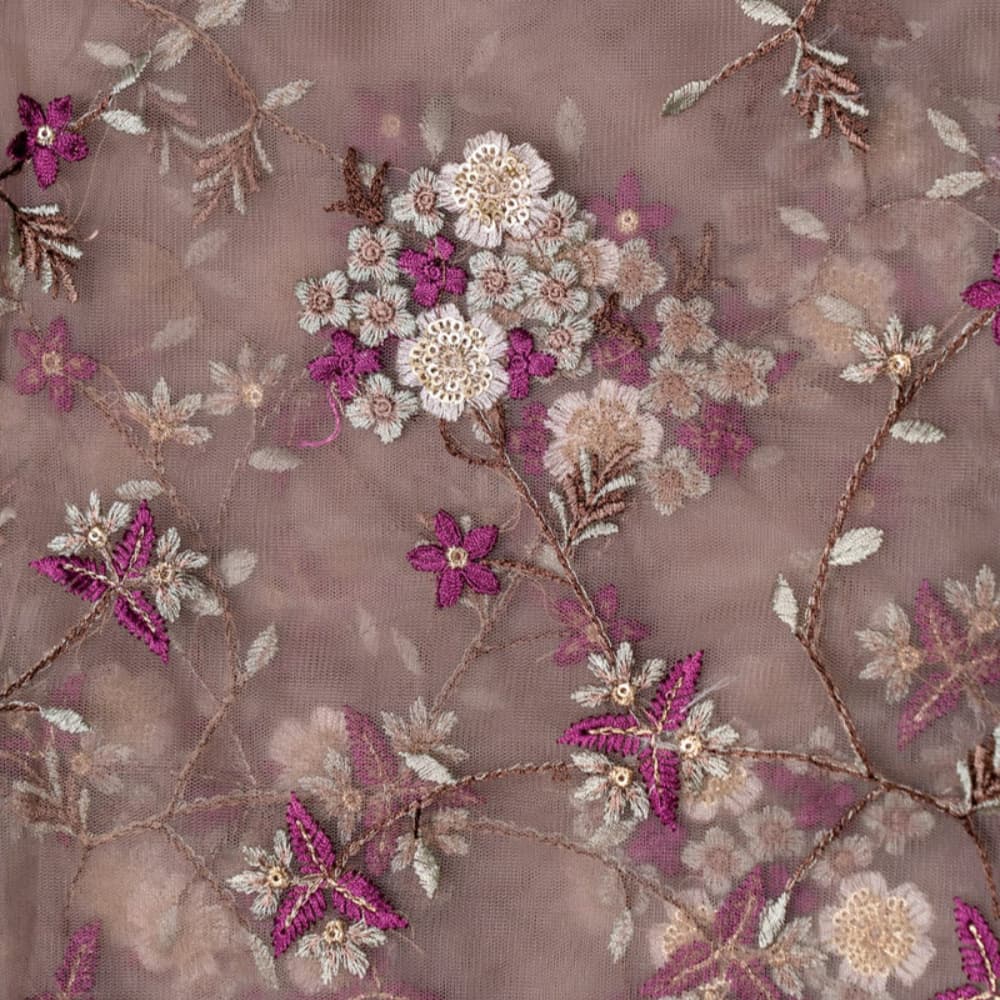 Premium Net Embroidery Fabric