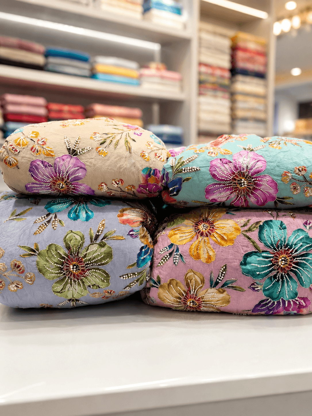 Premium Position Printed Fabric