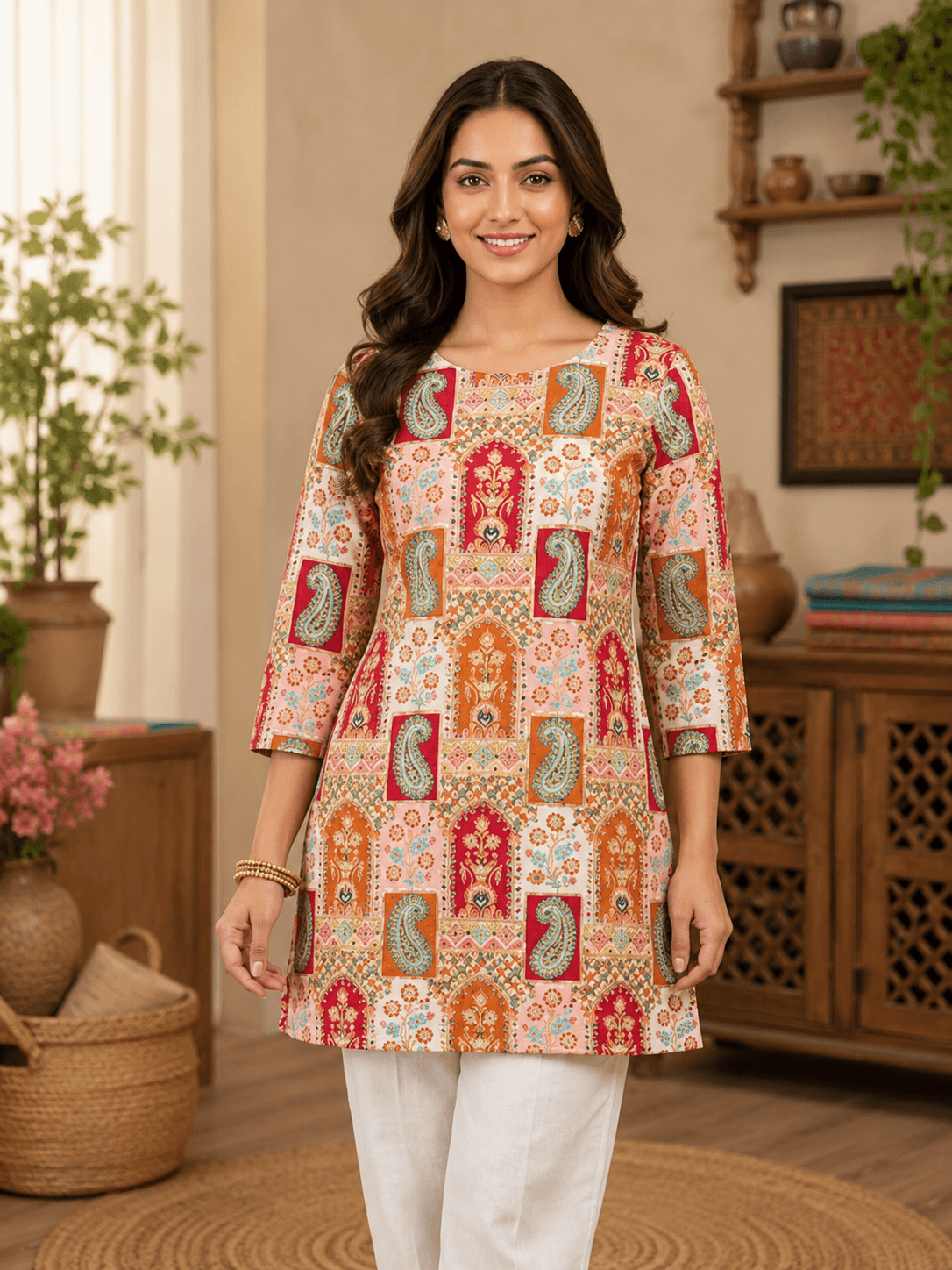 Premium Position Printed Fabric